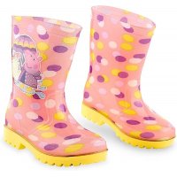 FFX87: Kids Peppa Pig Wellington Boots (Shoe Sizes: 6-10)